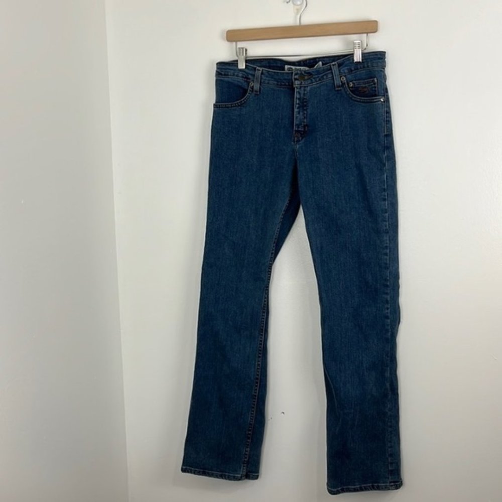 Harley Davidson Regular Straight Leg Medium Wash Denim Jeans